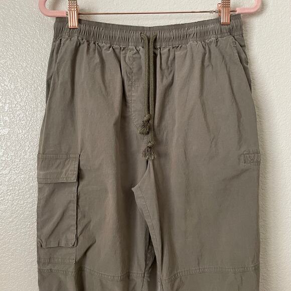 Sweaty Betty Pants Womens Size 6 Green Quinn Cargo Jogger Pull On Athleisure - Picture 5 of 13